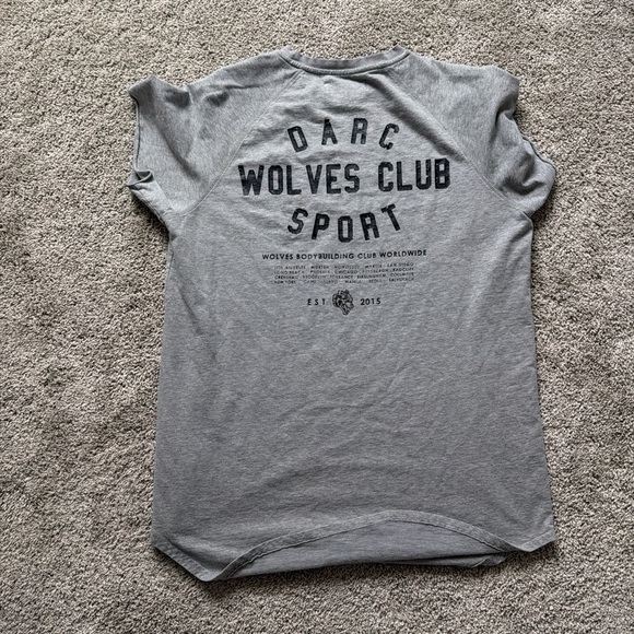 Darc Sport Heather Gray Short Sleeve Tee - Picture 2 of 3